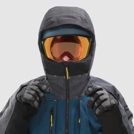Vyriška slidinėjimo snieglente ir slidėmis striukė „SNB JKT 900“, mėlyna