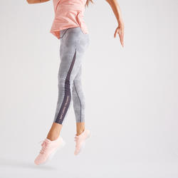 กางเกงเลกกิ้งผู้หญิงสำหรับใส่ออกกำลังกายแบบคาร์ดิโอรุ่น 900 (พิมพ์ลาย)