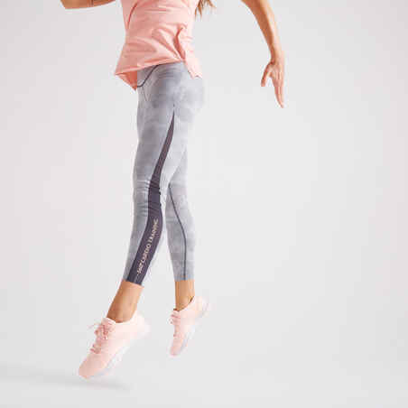 900 Women's Fitness Cardio Training Leggings - Print