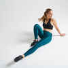 120 Women's Cardio Fitness Leggings - Navy Blue