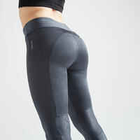 Fitness Satiny Leggings - Grey