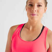 Camiseta sin mangas espalda natación Fitness MY TOP 