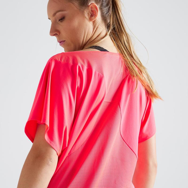 decathlon camisetas mujer fitness