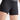 Women's Fitness Cardio Training Shorts 100 - Black