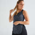 Linne kondition fitness 120 Dam grå