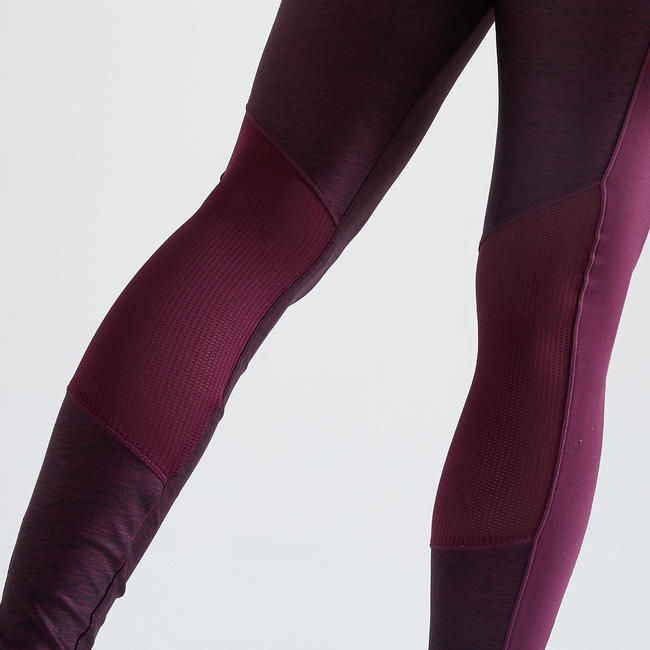 Leggings | Women Gym Leggings with Phone Pocket - Decathlon Leggings | Women Gym Leggings with Phone Pocket - Decathlon