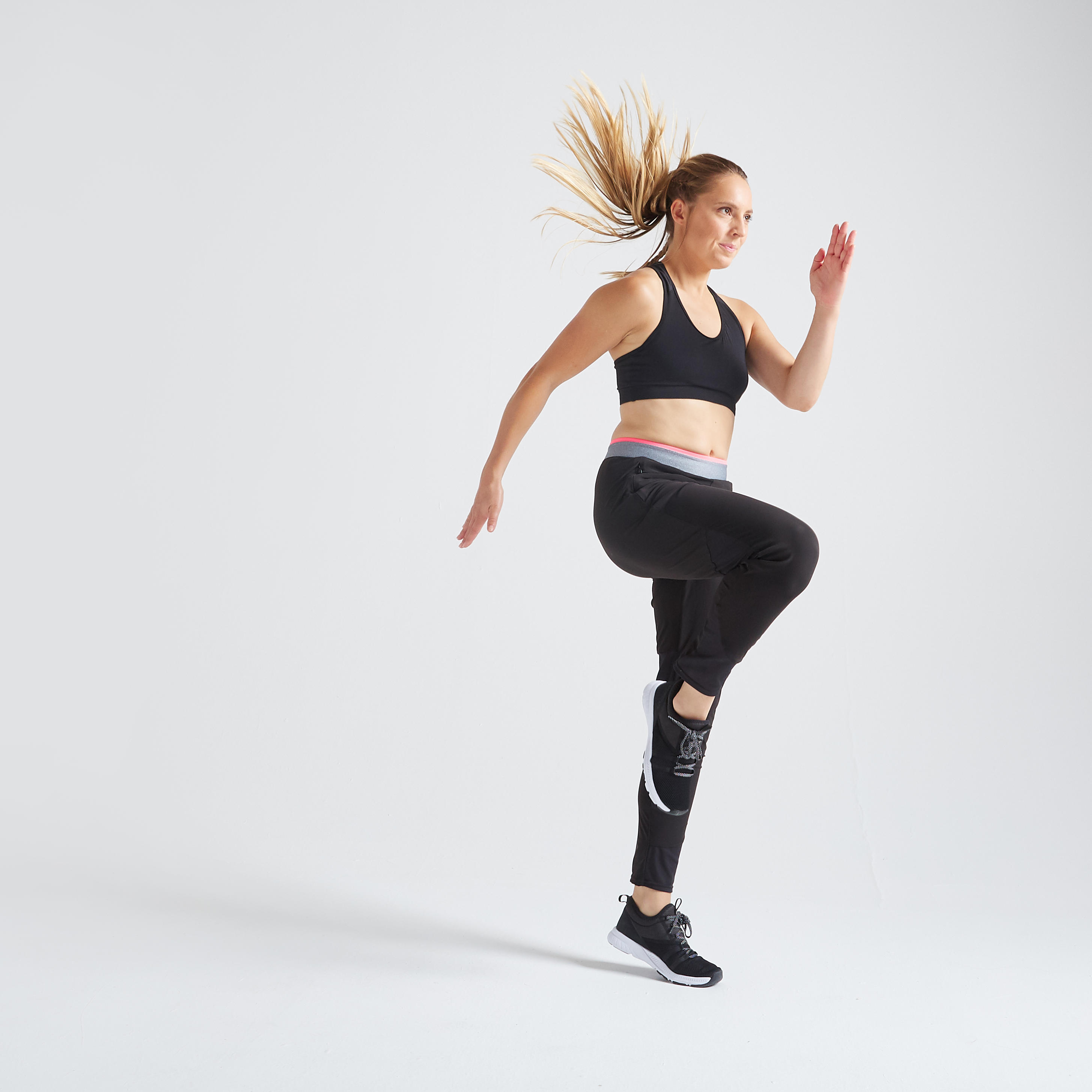 Buy Women Polyester Gym Leggings With Phone Pocket - Print Online |  Decathlon