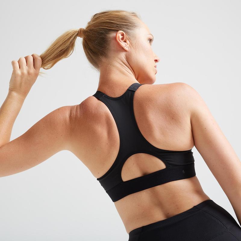 reggiseno sportivo imbottito decathlon