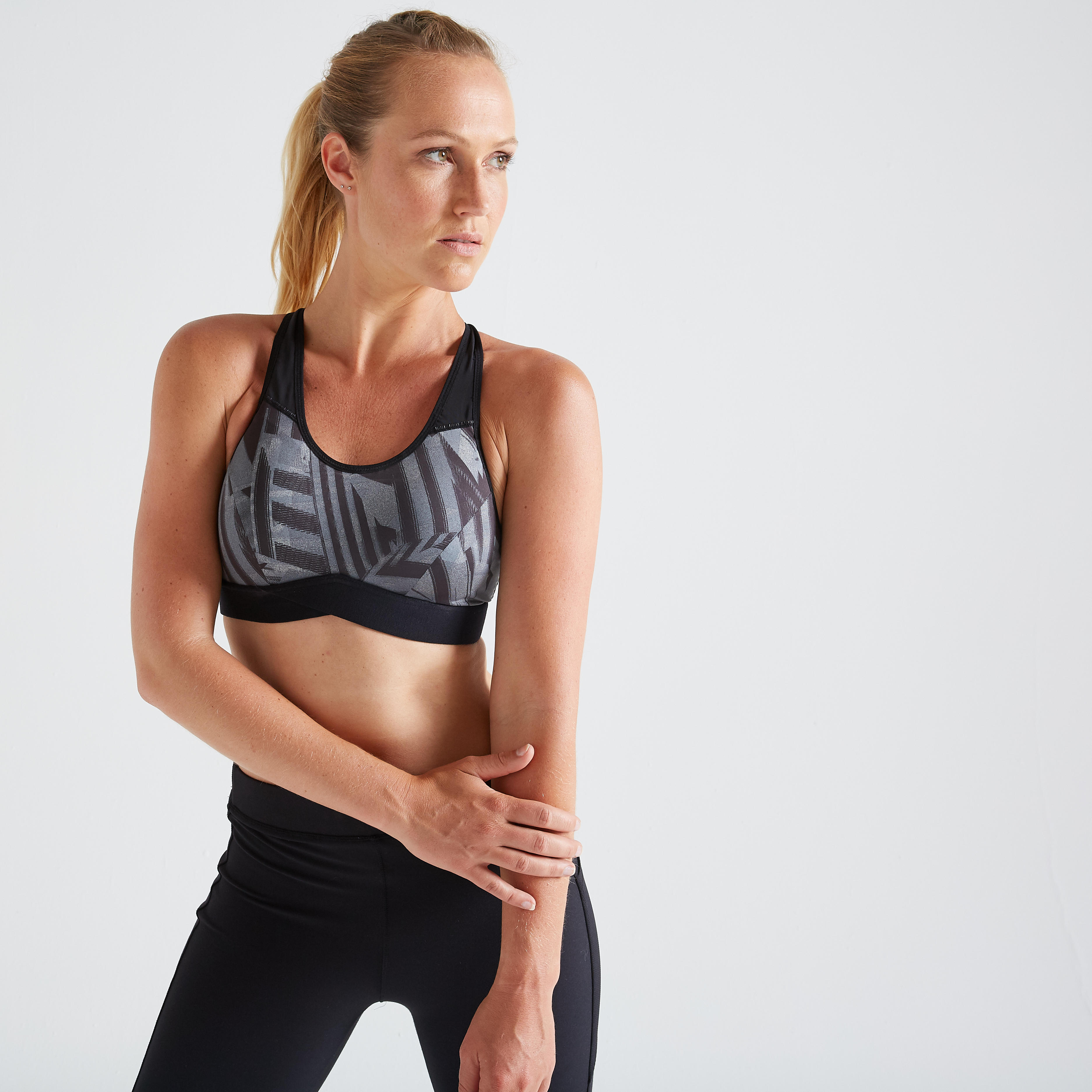 

Women' Mid-Support Fitness Sports Bra - Print