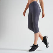 Fitness Cropped Leggings - Grey