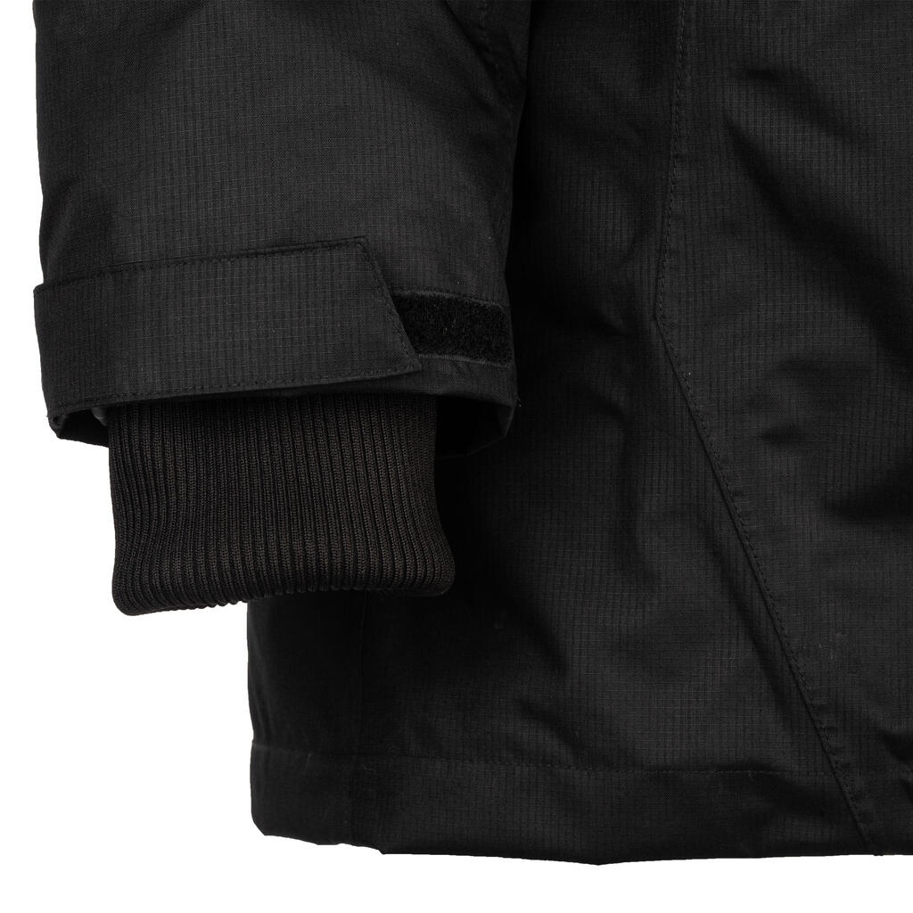 Adult Long Club Coach Short Parka R500 - Black