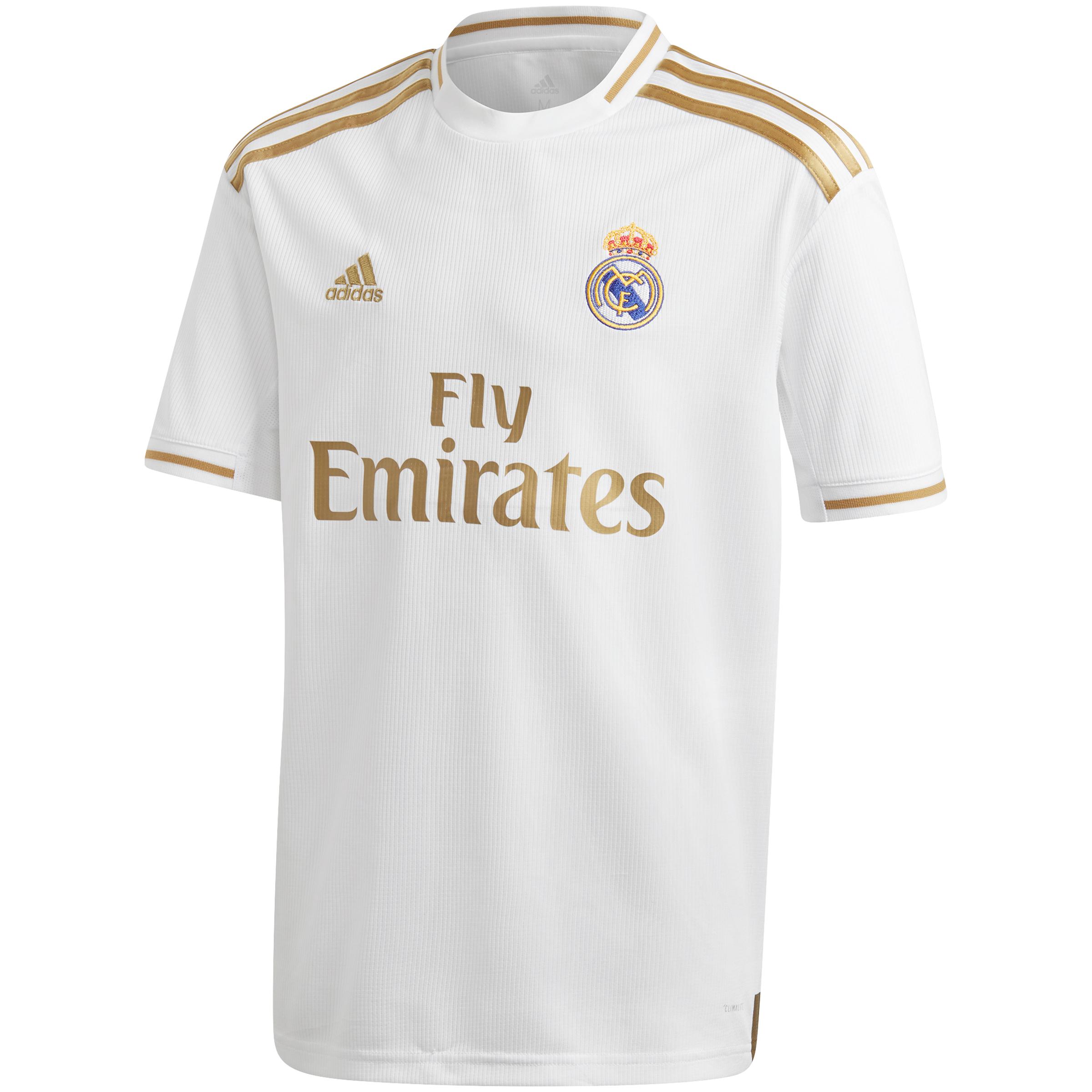 White DRY FIT Navex Real Madrid Fifa Full Sleeve Jersey