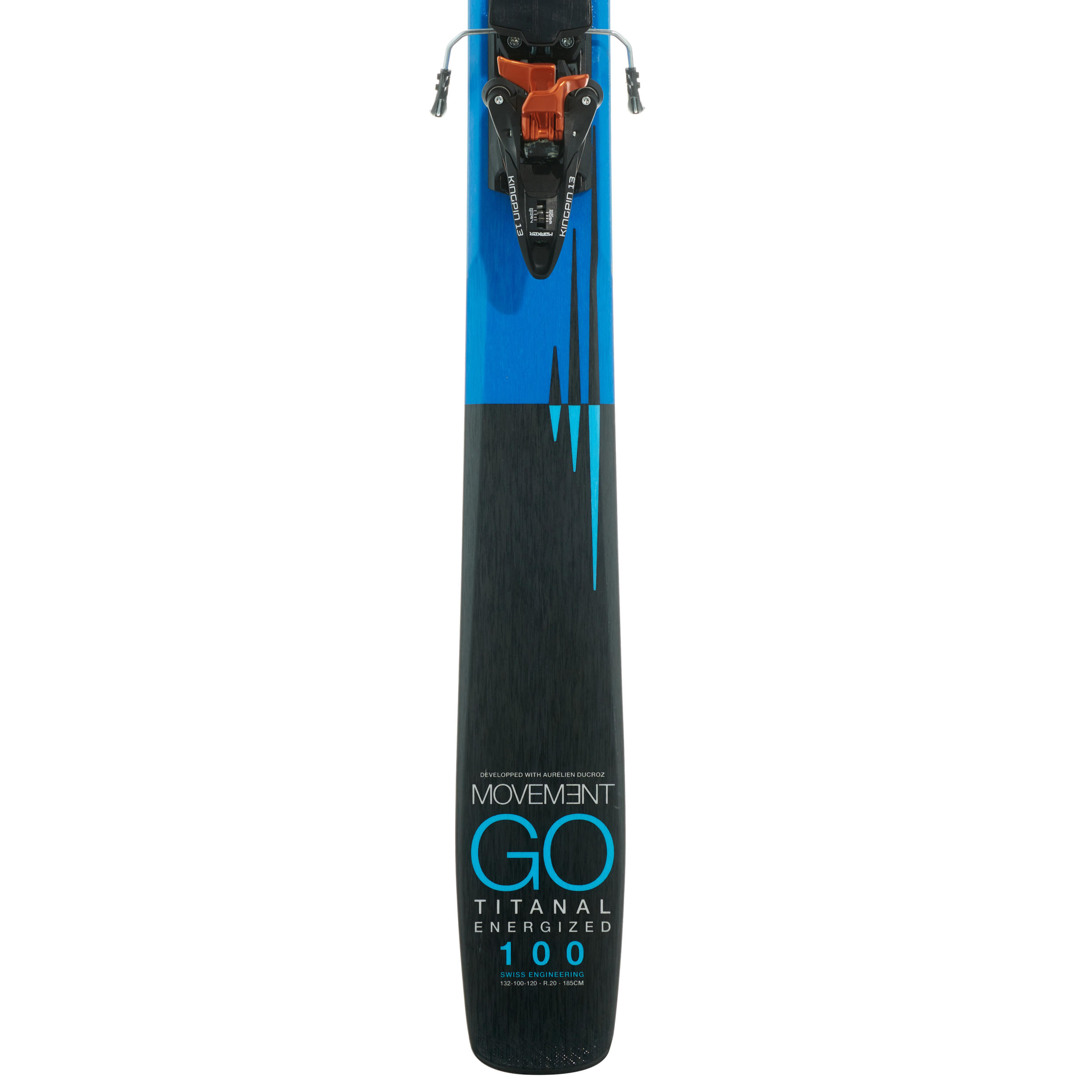 ESQUÍS TRAVESÍA, Movement GO 100TI + FIJACIONES KING PIN DEMO13 + Pieles 2/10