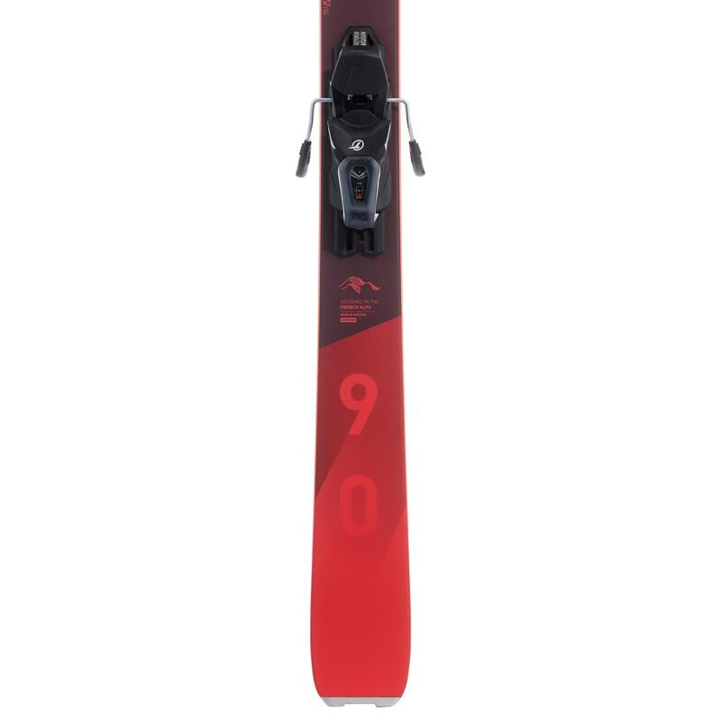 PACK SKI FREERIDE FEMME FR500 Rouge WEDZE Decathlon