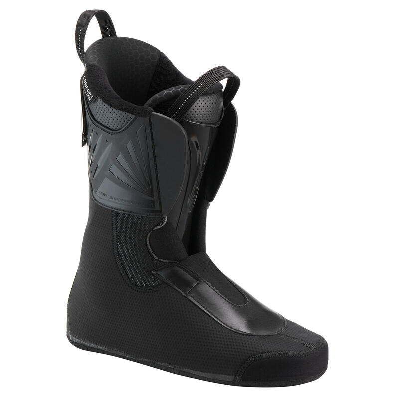 Botas Esquí Hombre, Wedze FR900, Flex 120, Freeride, Negro Burdeos