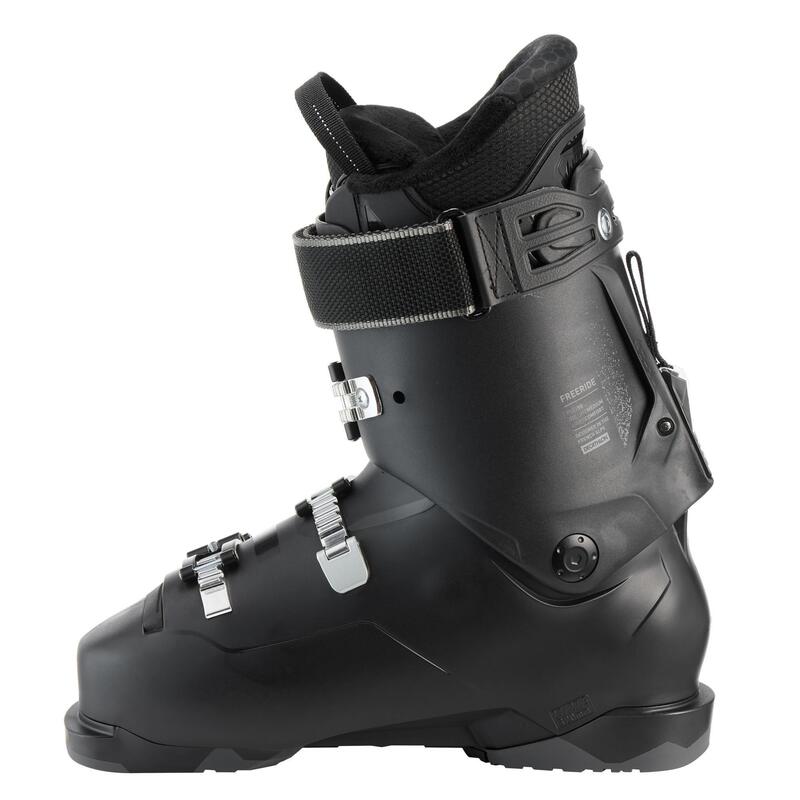 Chaussures de ski Freeride Adultes Wedze FR 100 flex 90 noir