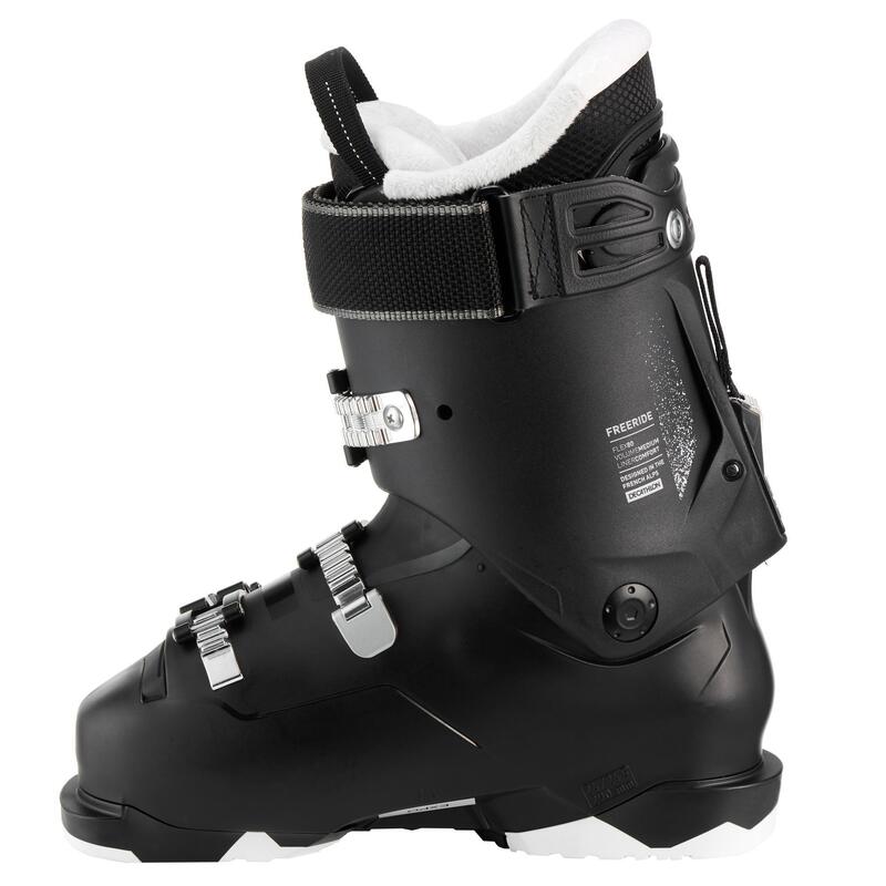 Dámské lyžařské boty na freeride a skialpinismus FR100 černé 
