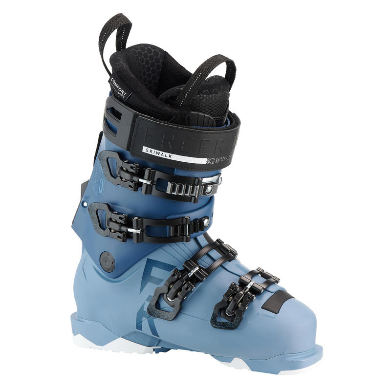 Buty narciarskie freeride FR 900 flex100 niebieskie damskie