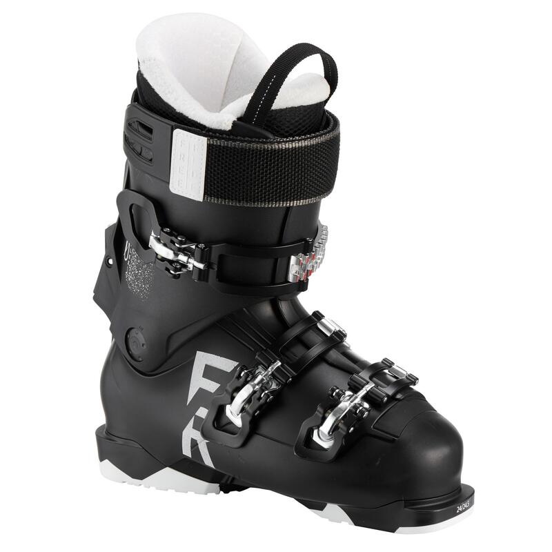 Women's Alpine Freeride Free Tour Ski Boots - Black