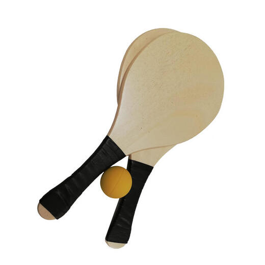 Conjunto RAQUETES de Praia + BOLA FRESCOBOL