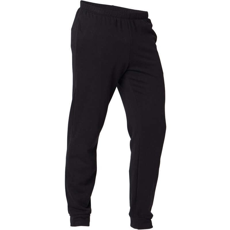 MAN GYM, PILATES COLD WEATHER APPAREL Activewear - Men's Regular Gym Bottoms 100 NYAMBA - Men