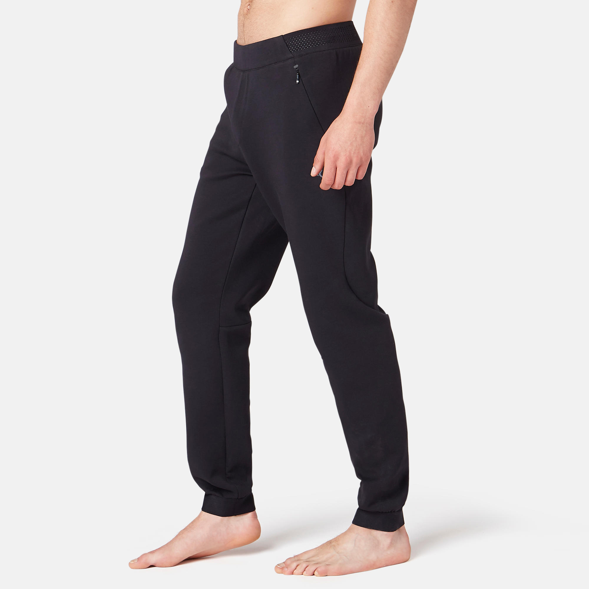 Men's SlimFit Jogging Bottoms 530 Spacer DOMYOS Decathlon