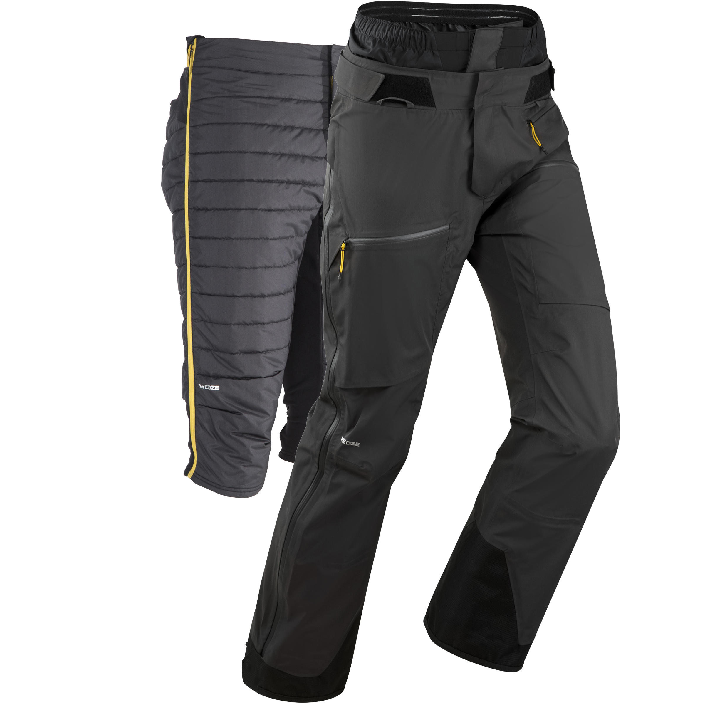 Test de larga duración Pantalón de esquí freeride Hombre Wedze