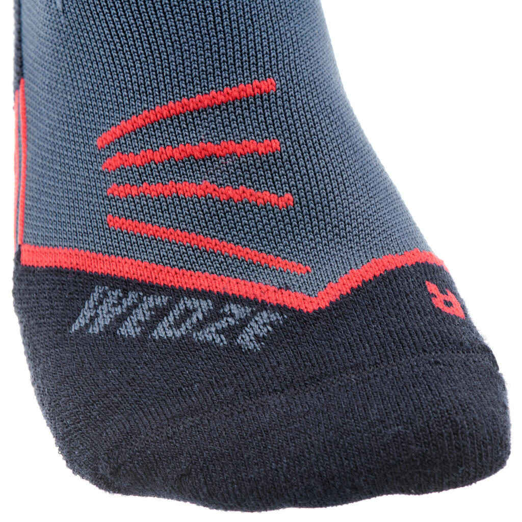 ADULT SKI AND SNOWBOARD SOCKS - 500 - WHITE