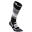 Adult Ski Socks 300 - Black White