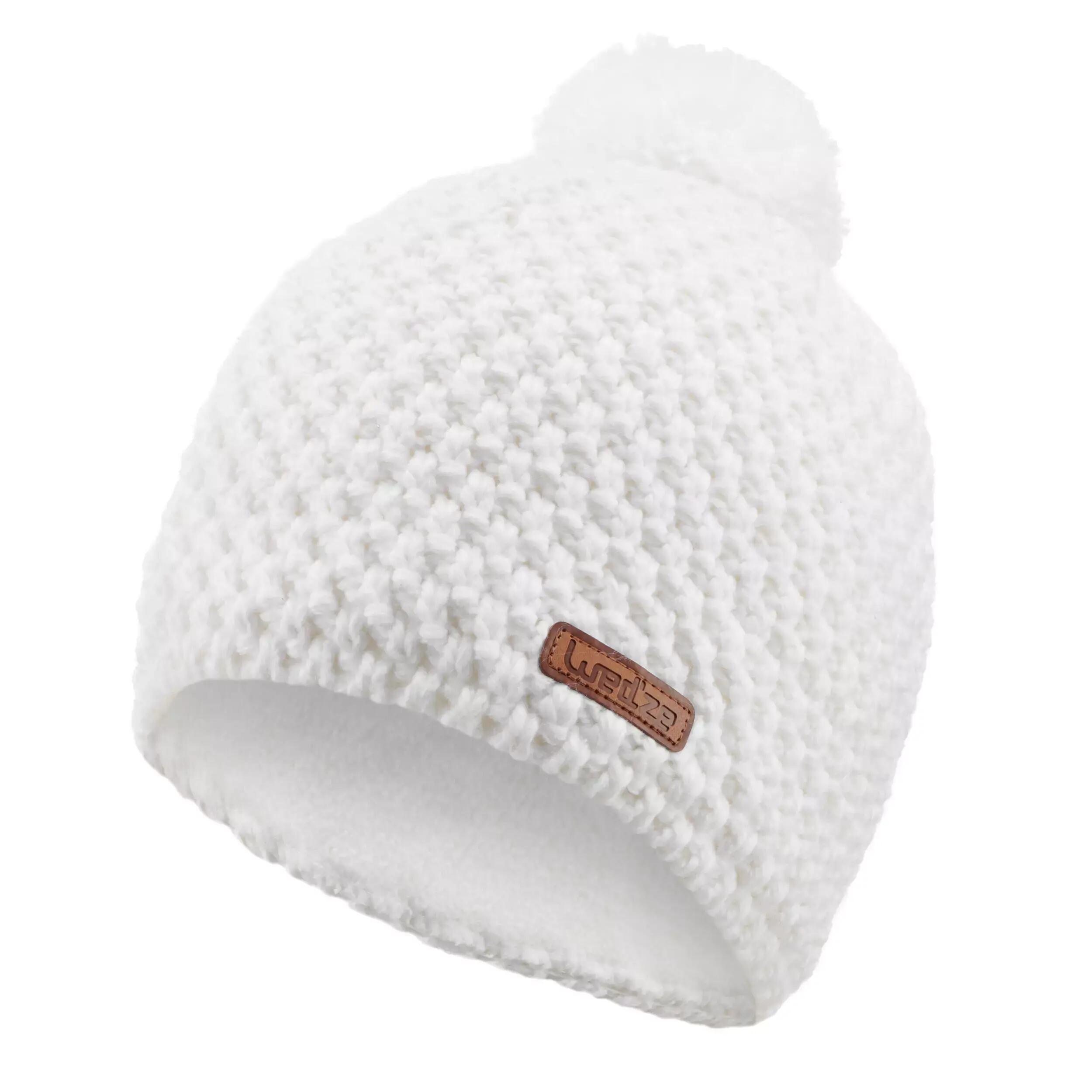 ADULT SKI HAT - TIMELESS - WHITE -  1