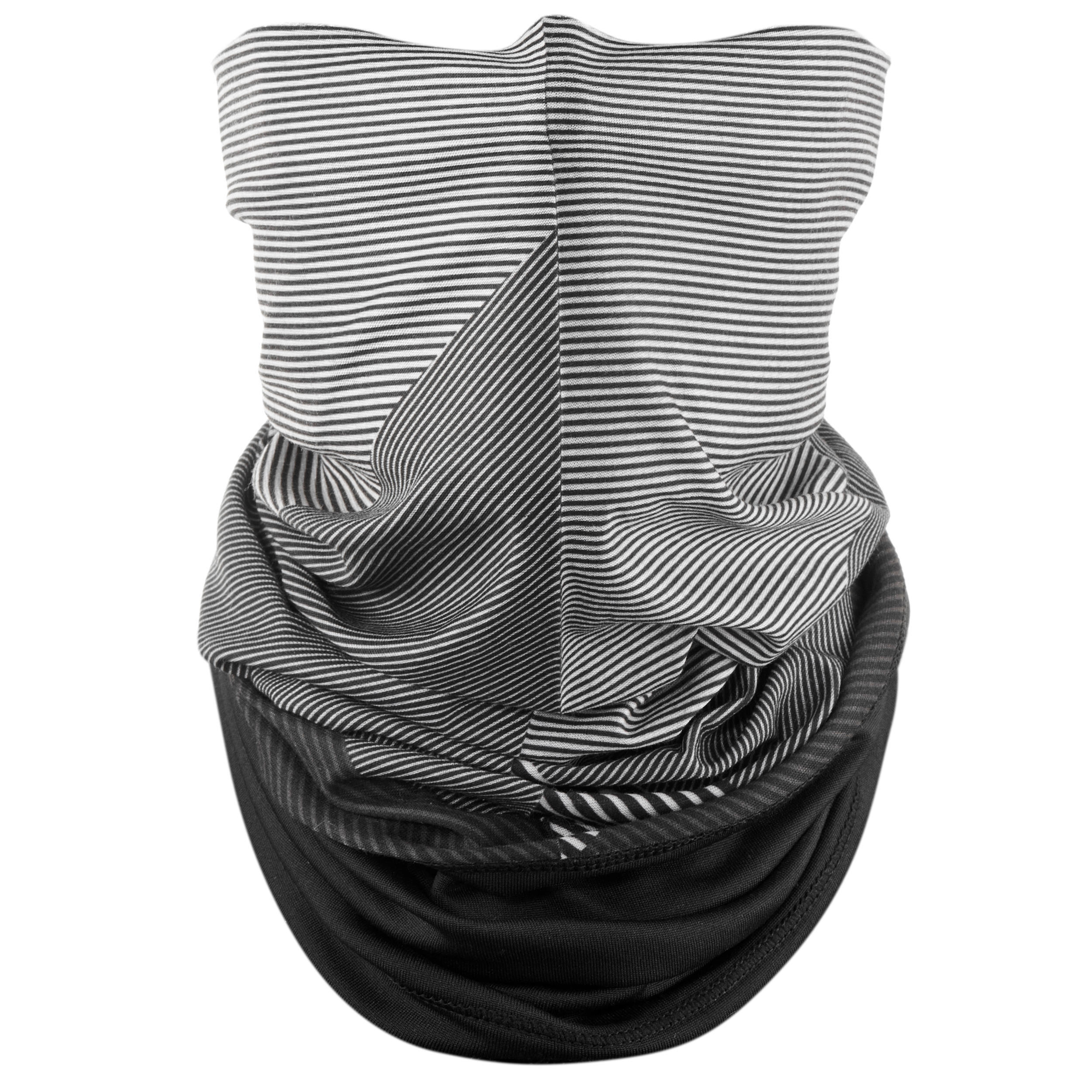 Adults' Modular Bi-Material Neck Warmer HUG 900 - Grey 4/8