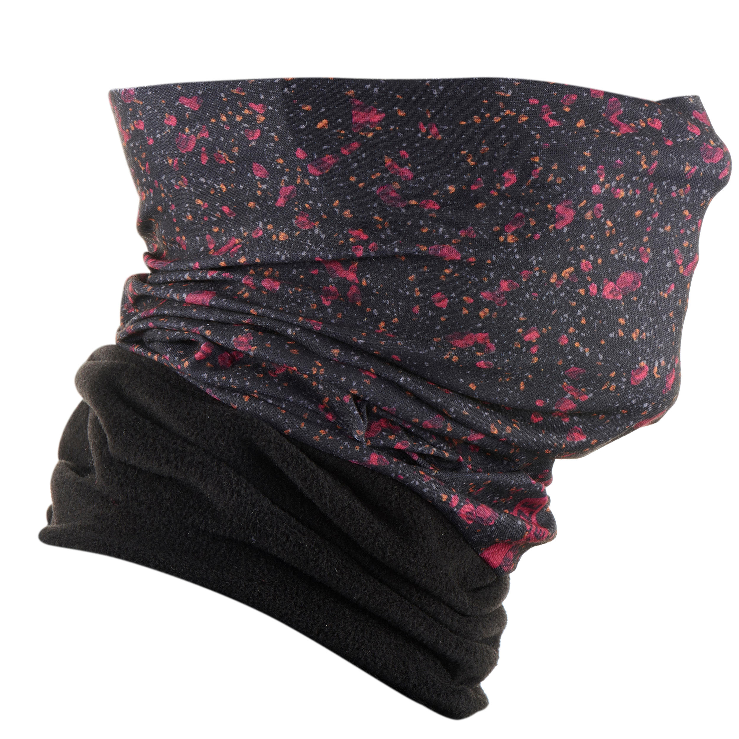 ADULT SKI SNOOD HUG - MINERAL BLACK 3/8
