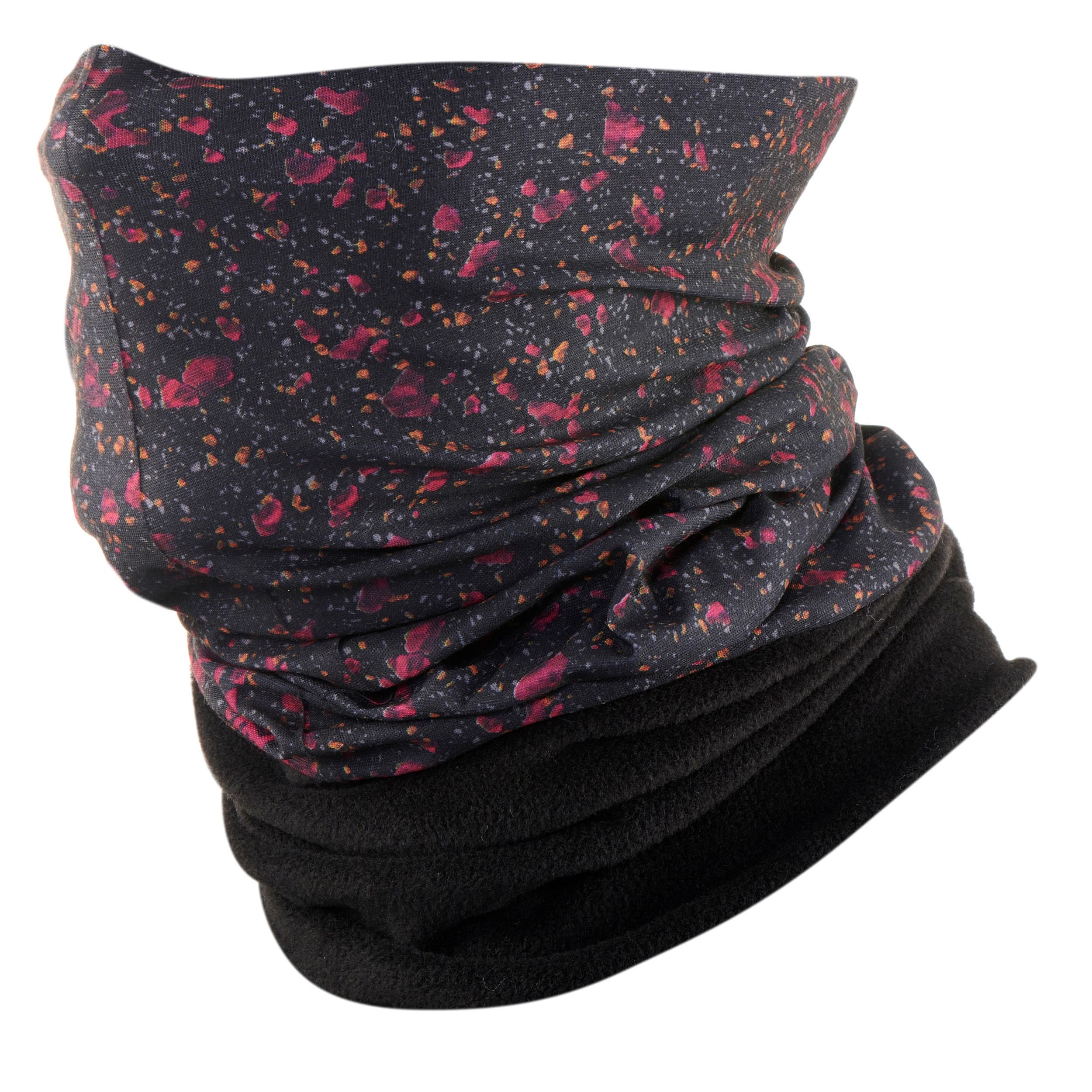 ADULT SKI SNOOD HUG - MINERAL BLACK 5/8