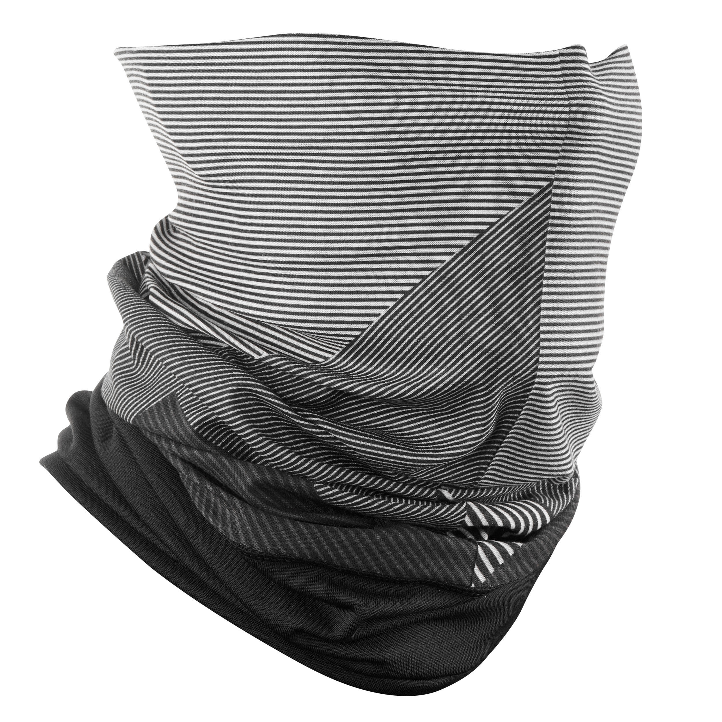 Adults' Modular Bi-Material Neck Warmer HUG 900 - Grey 2/8