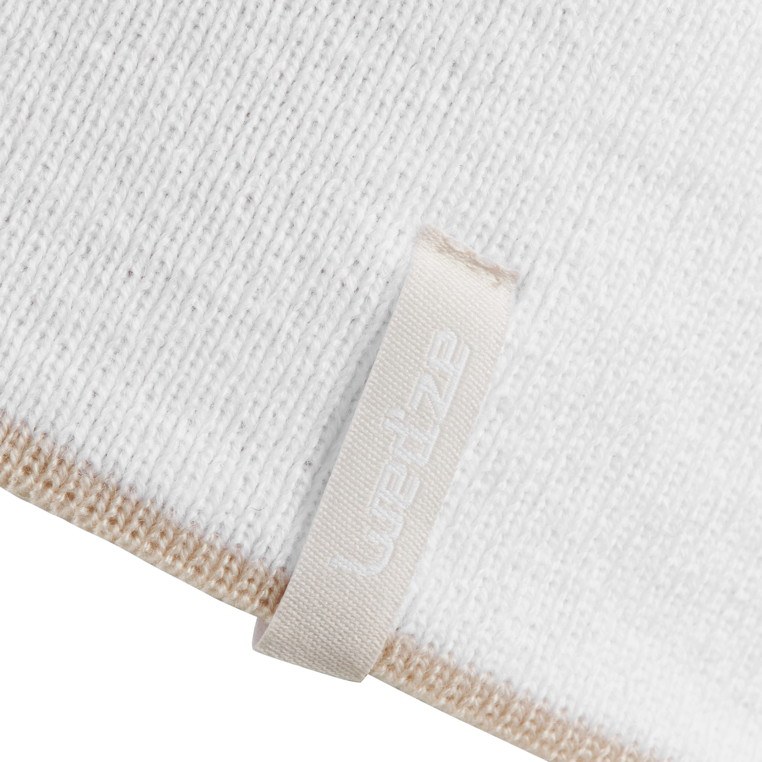 ADULT SKIING REVERSIBLE NECK WARMER SNOW - WHITE 12/12