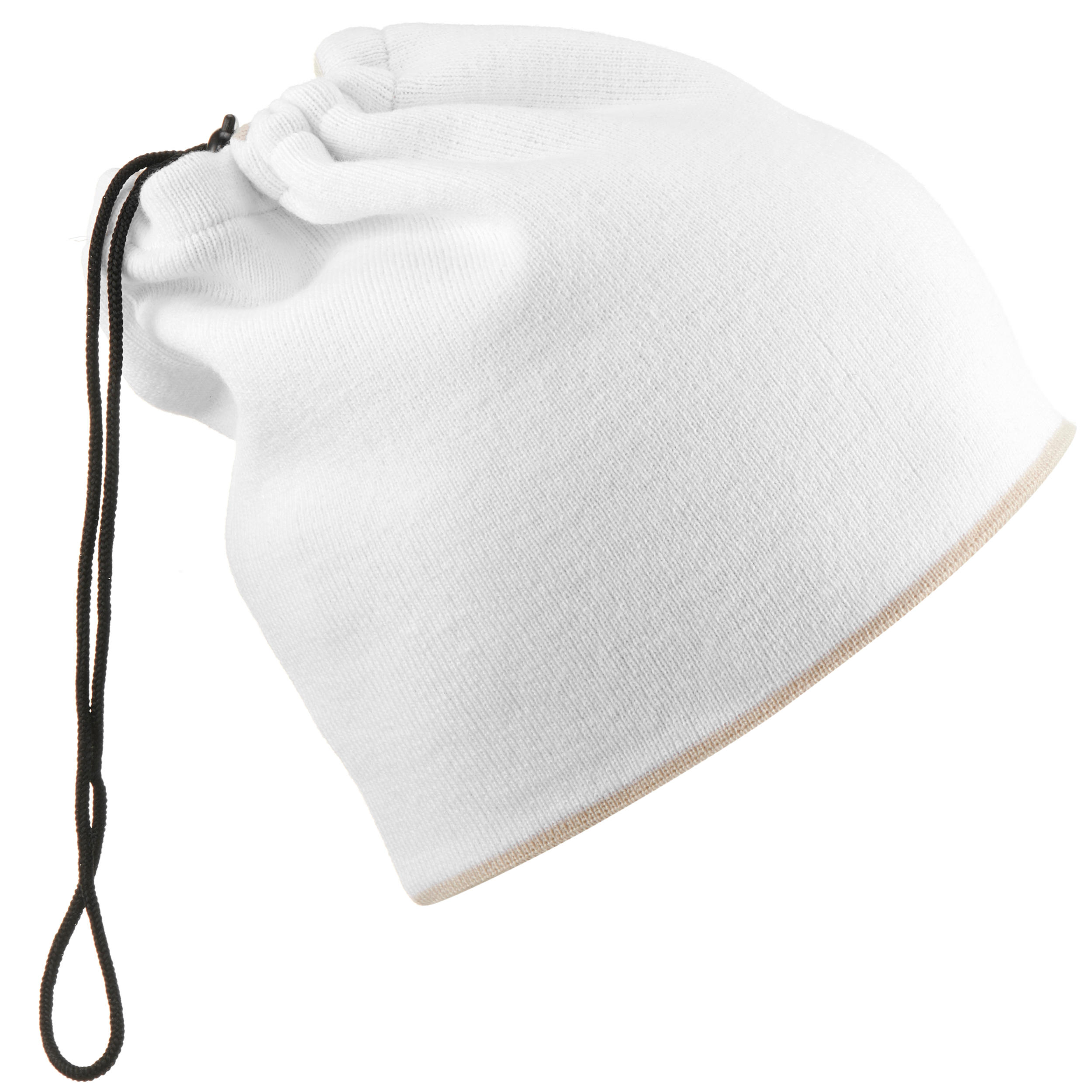 ADULT SKIING REVERSIBLE NECK WARMER SNOW - WHITE 8/12