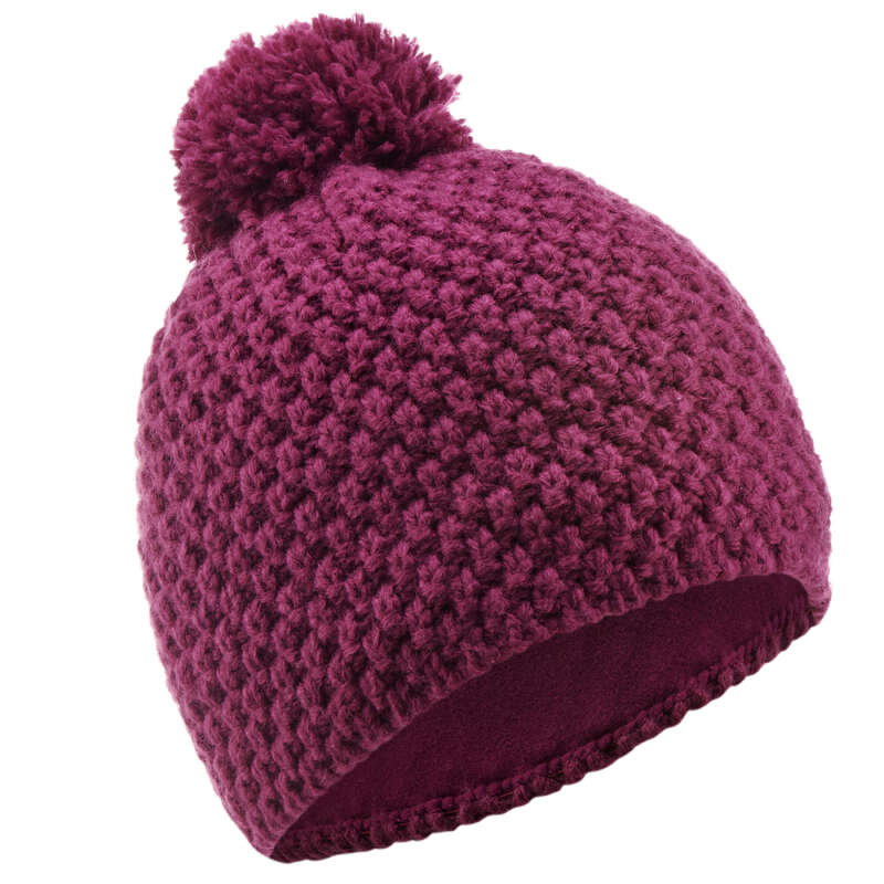 ADULT SKI AND SNOWBOARD HEADWEAR Skiing - TIMELESS HAT PLUM WEDZE - Ski Wear