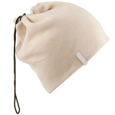 ADULT SKIING REVERSIBLE NECK WARMER SNOW - WHITE
