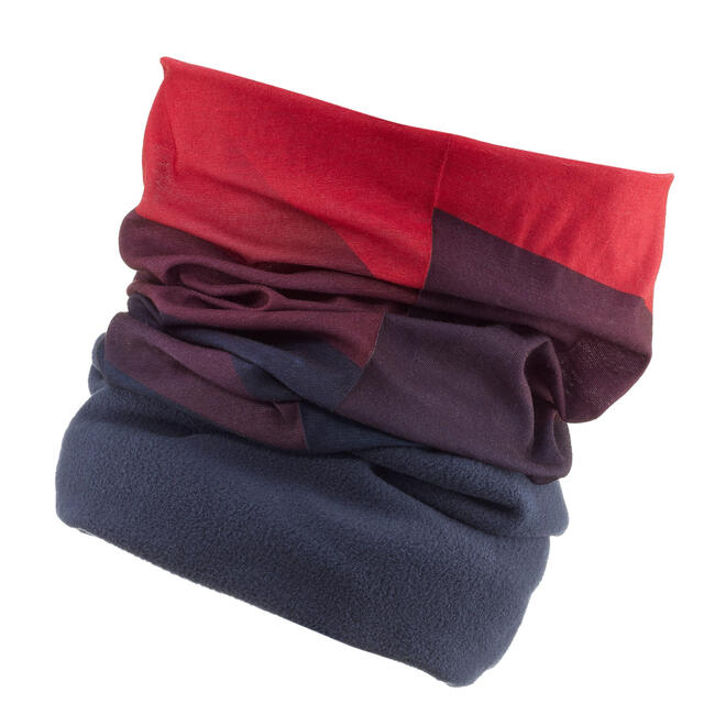 Adult Ski HighTech NeckWarmer Hug Blue Red