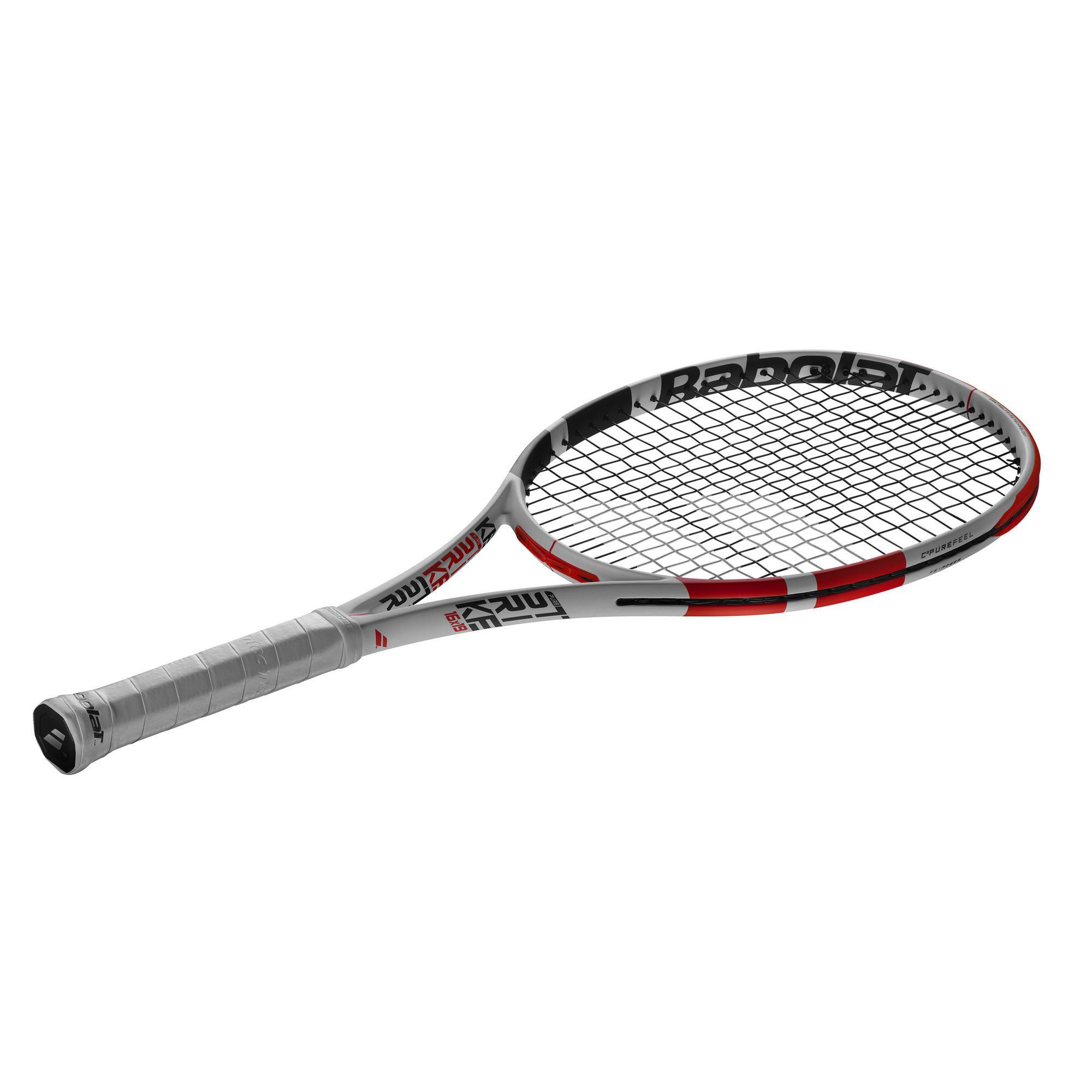 Racchetta tennis adulto Babolat PURE STRIKE 100 bianco rosso