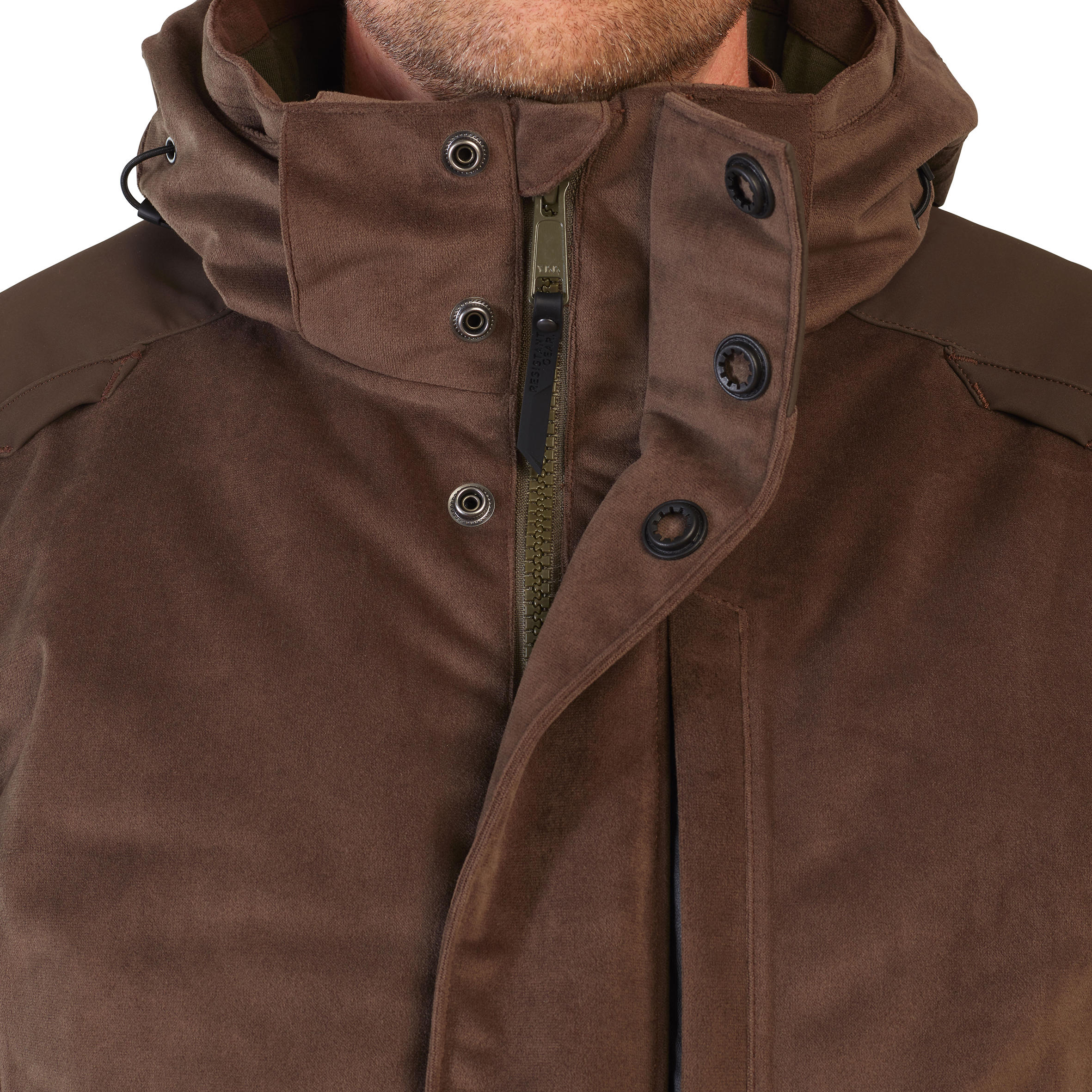 3-in-1 Warm Waterproof Hunting Jacket 900 brown 17/20