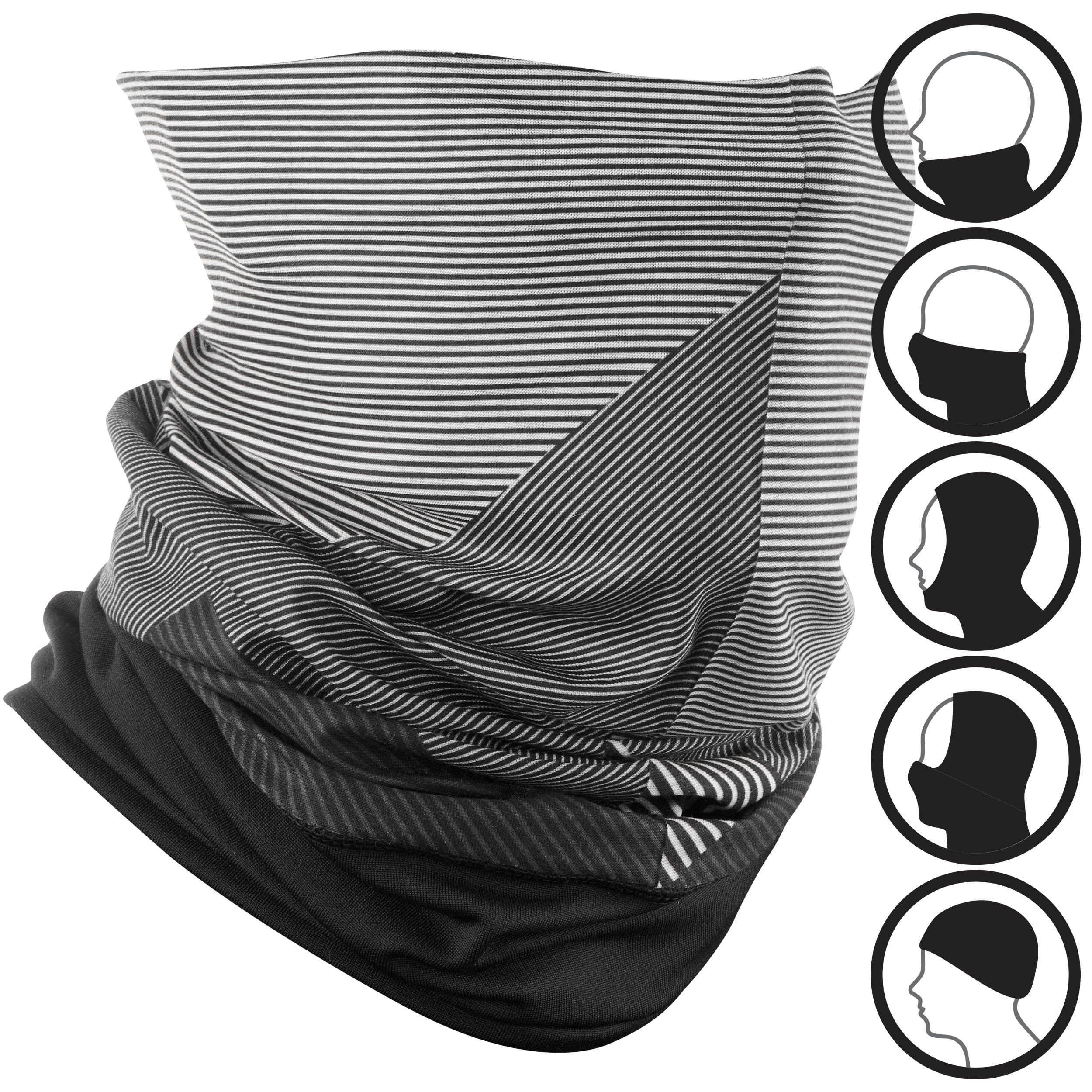 Adult Ski Neck Warmer 100 Black