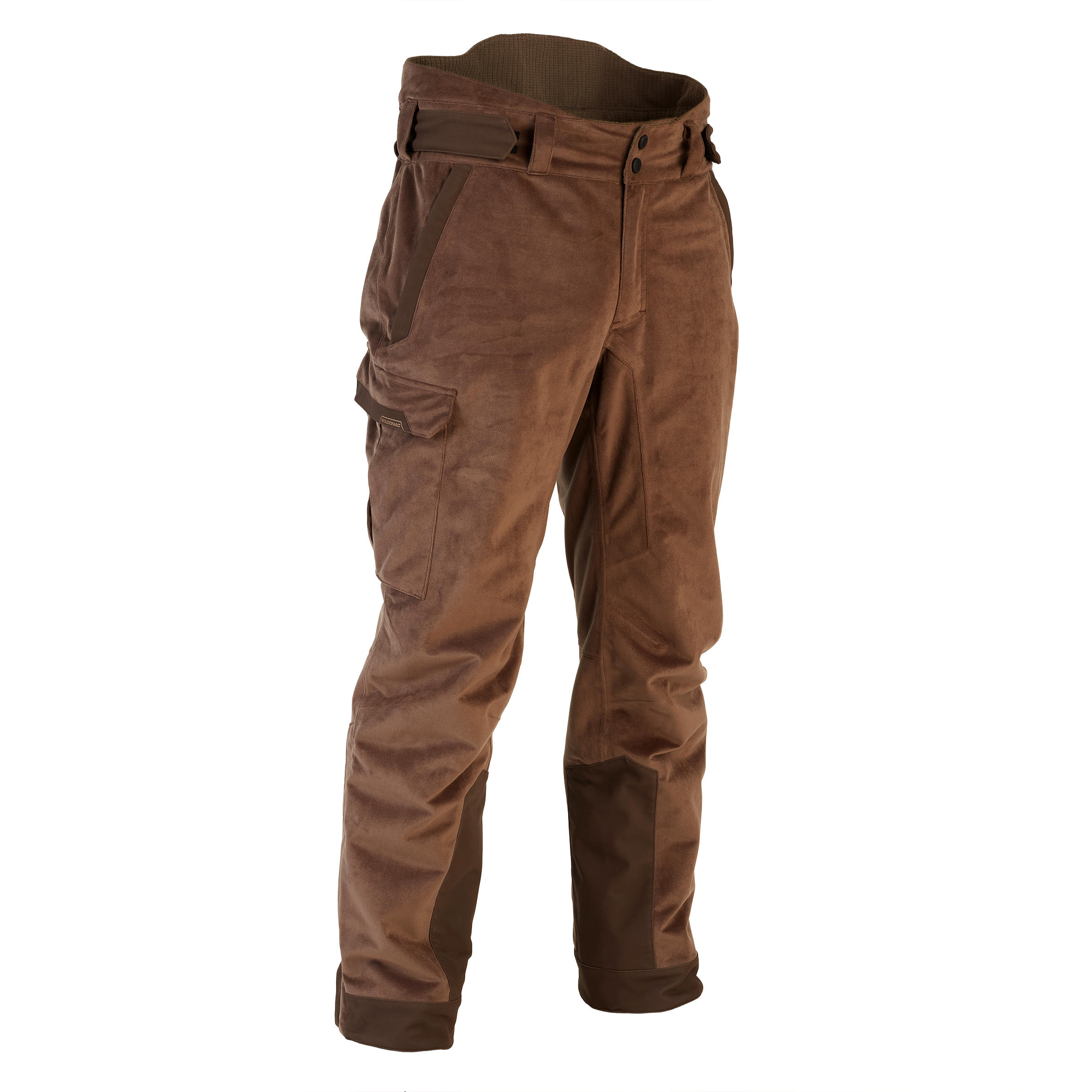 SOLOGNAC WARM WATERPROOF TROUSERS 900 - BROWN