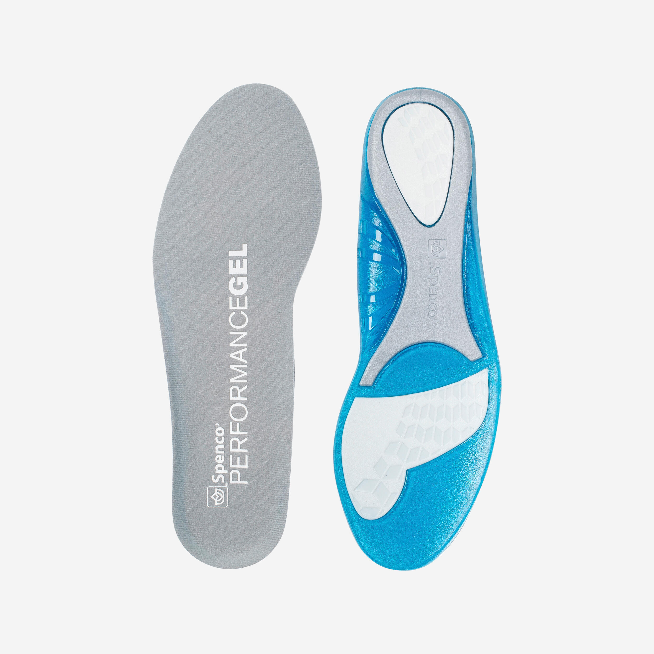 Plantillas Amortiguadoras Monta a Trekking Ironman Gel Azul