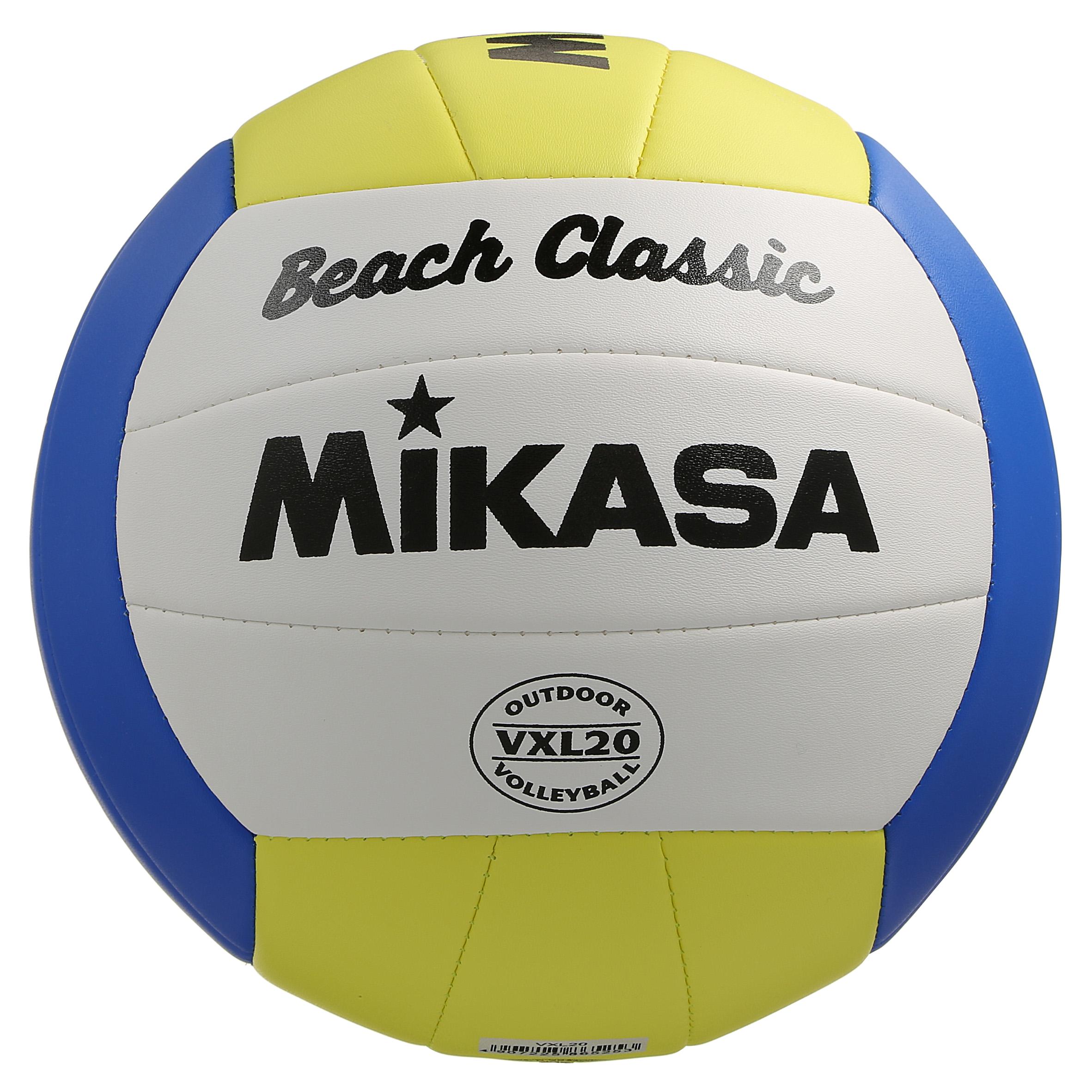 MIKASA Beach Classic Beach Volleyball - Yellow White