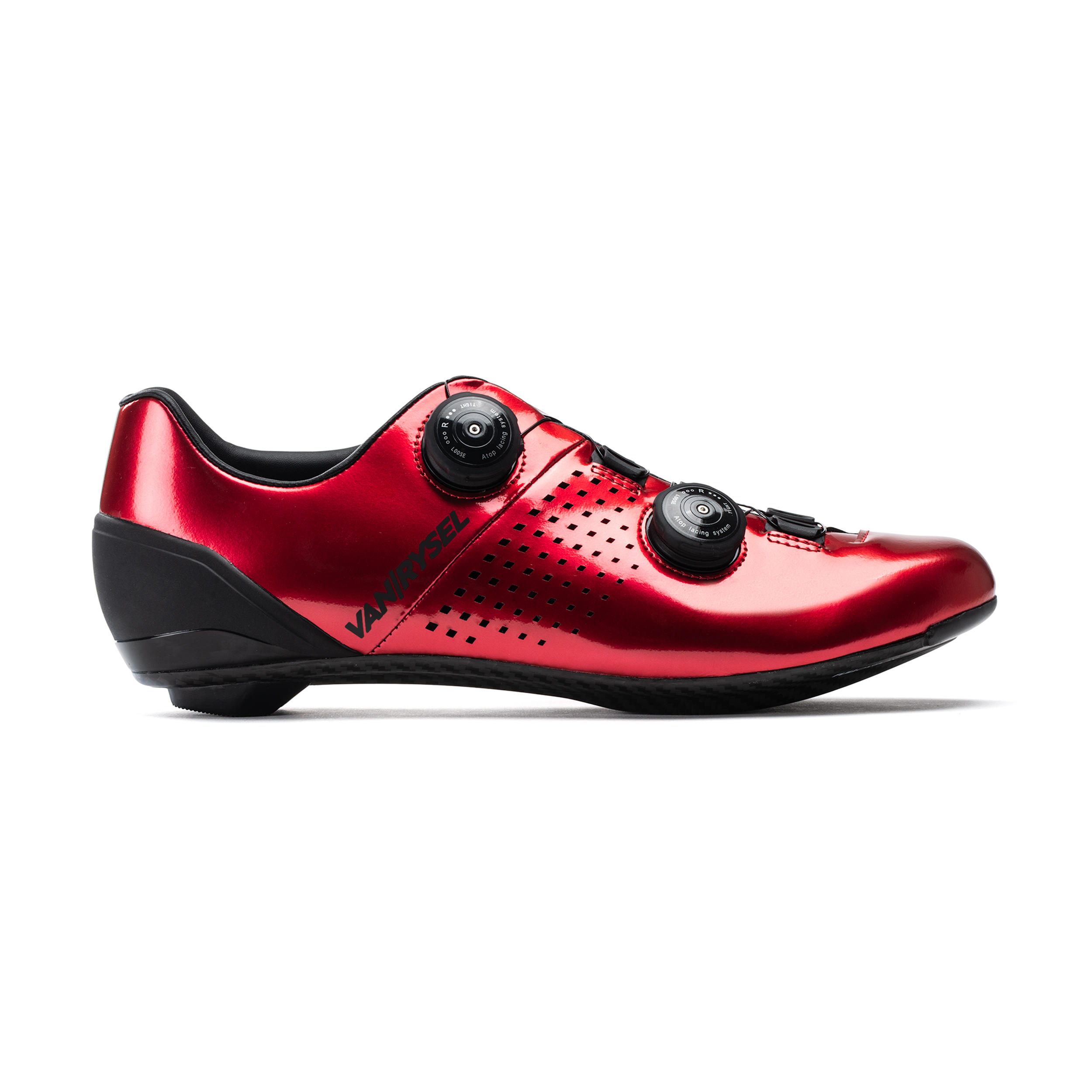 RoadR 900 Full Carbon Road Cycling Shoe - Red 3/6