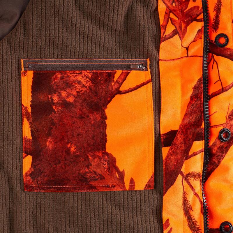 Jagdjacke 3-IN-1 900, wasserdicht, camouflage/orange