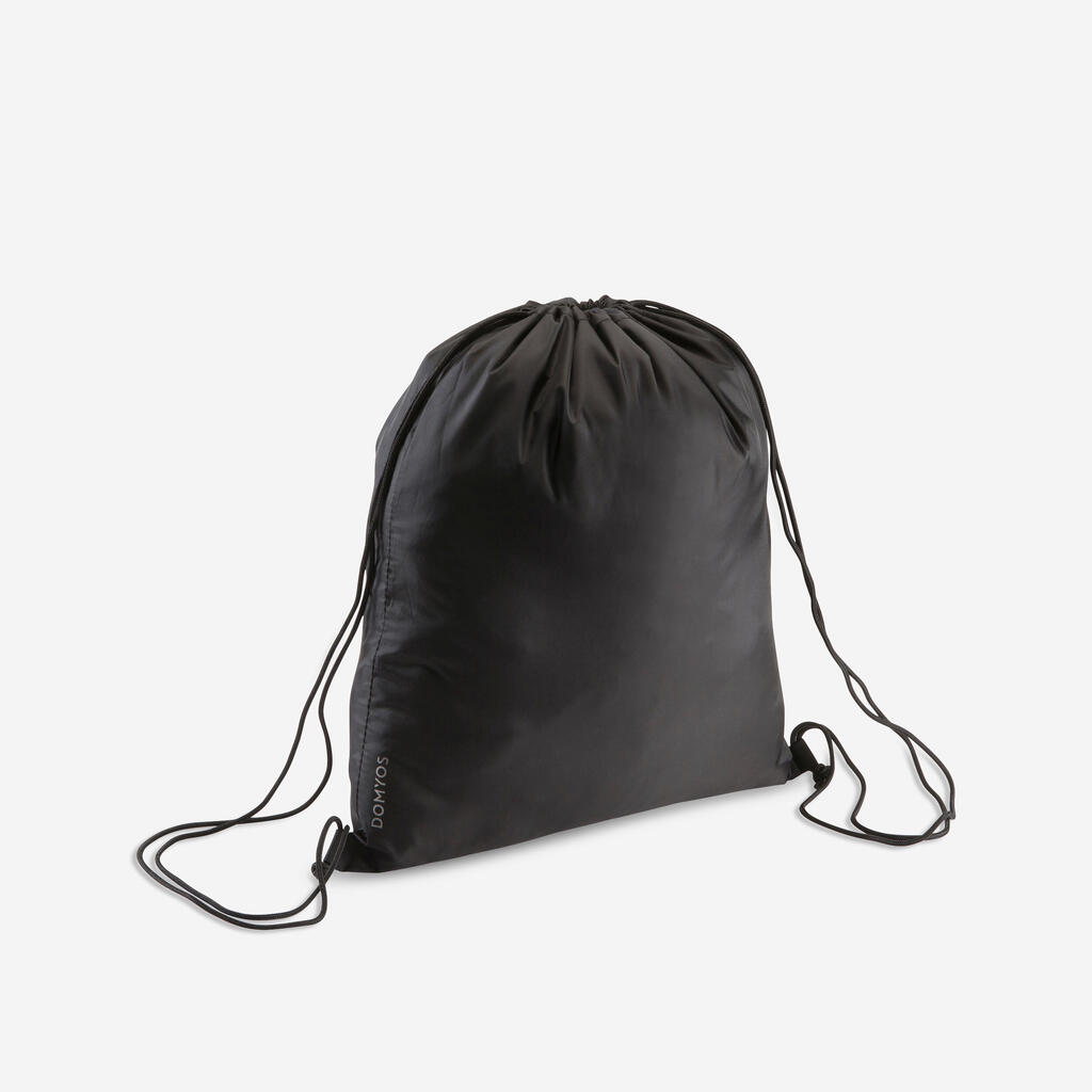 Sac à chaussures pliable,  noir