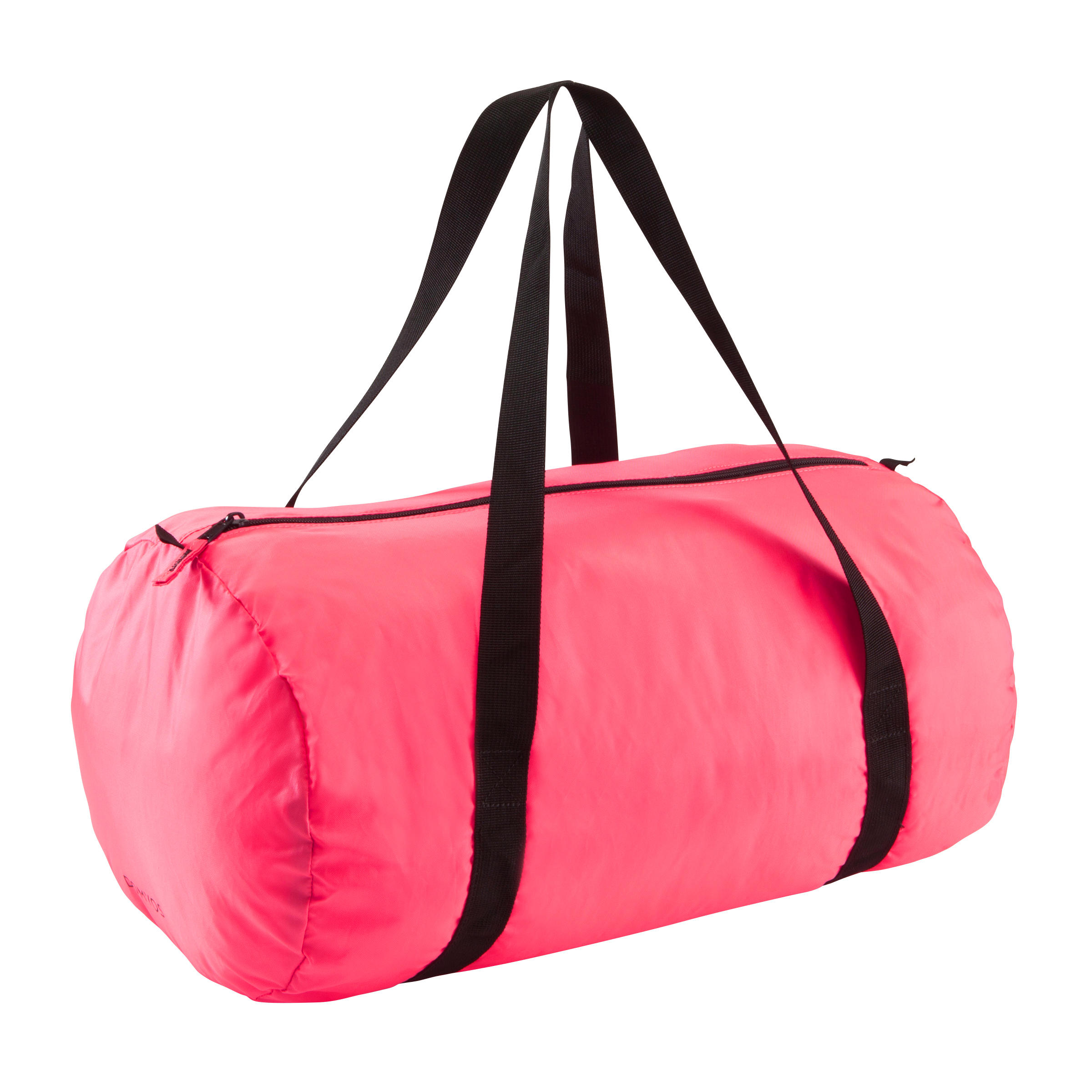 Maleta Deporte Gimnasio Fitness Plegable 30L Rosa Flúor - Decathlon