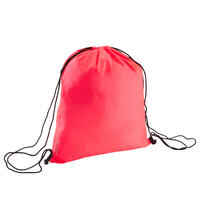 Bolsa gimnasio fitness plegable Domyos rosa coral